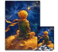 1000-piece Puzzle for Teenagers Night Sky The Little Prince Puzzle for Home Decoration Gifts, Family Challenging Toy Perfect for Game Nights 26X38CM