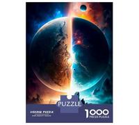 1000-piece Puzzle for Teenagers Parallel Worlds Jigsaws for Adults Hands-on Game Precision Cutting Great Gift for Gaming 70x50cm/1000pcs