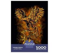 1000 Piece Puzzle For Teenagers Phoenix Rising Art Print-1 Puzzle for Adults Relaxing Games Pattern Assembly Birthday And Unique Gifts 52x38cm/1000pcs