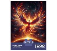 1000 Piece Puzzle For Teenagers Phoenix Rising Art Print Jigsaws for Adults Family Game Difficult Challenge for Is Ideal As A Gift 38x26cm/1000pcs