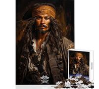 1000-piece Puzzle for Teenagers Pirates Charm Home Decoration Toys Great Gift for Games Practical Game Interesting Stress Reduction Size 38x26cm