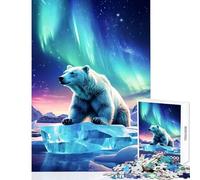 1000 Piece Puzzle For Teenagers Polar Bears Cozy Shared Family Leisure Time Unique Festive (50X75cm)