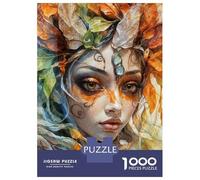 1000 Piece Puzzle For Teenagers Portrait of An Autumn Nymph Puzzle for Adults Toy Wall Decor Presents for Women Parent-child Interaction 52x38cm/1000pcs
