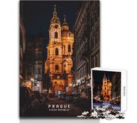 1000-piece Puzzle for Teenagers Prague Unique Challenge Game But Fun And Humorous Gift Birthday Size 38x52cm