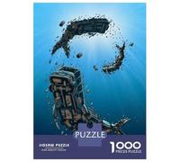 1000-piece Puzzle for Teenagers Prehistoric Slugger 19 Puzzles for Adults Fun Games Perfect Decoration Birthday Present, Gifts, 38x26cm/1000pcs