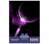 1000-piece Puzzle for Teenagers Satellite And Earth Jigsaws for Adults Hands-on Game Precision Cutting Great Gift for Gaming 70x50cm/1000pcs