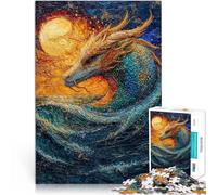 1000 Piece Puzzle For teenagers Sea Spirit Herausforderndes Spielspielzeug Jedes Stück ist einzigartig Anspruchsvolles Familienspiel38x26cm