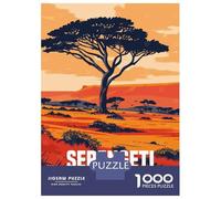 1000 Piece Puzzle For Teenagers Serengeti National Park Jigsaws for Adults Hands-on Game Home Decoration Unique Gifts for Birthday And Christmas 70x50cm/1000pcs