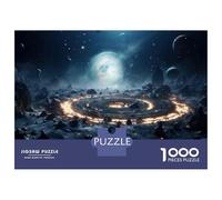 1000 Piece Puzzle For Teenagers Space Exploration The Future of Astronomy Puzzle for Adults Relaxing Games Pattern Assembly Birthday And Unique Gifts 52x38cm/1000pcs