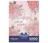 1000 Piece Puzzle For Teenagers Spanish Queen Affirmation Jigsaw Puzzle Family Games Wall Art Unique Gifts for Birthday And Christmas 38x26cm/1000pcs