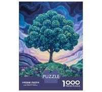 1000-piece Puzzle for Teenagers The Crystallized Tree Jigsaws for Adults Hands-on Game Precision Cutting Great Gift for Gaming 38x26cm/1000pcs