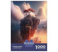 1000 Piece Puzzle For Teenagers The Floating Castle Puzzle for Adults Toy Wall Decor Presents for Women Parent-child Interaction 70x50cm/1000pcs