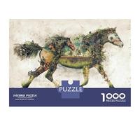 1000-piece Puzzle for Teenagers The Horse Another in My Original Art Nature Animal Surr ... Puzzles for Adults Hands-on Game Enhance Memory Birthday Present, Gifts, 52x38cm/1000pcs