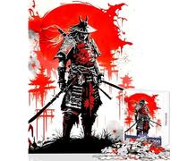 1000 Piece Puzzle For Teenagers The Samurai Educational Toy Funny Gift Educational Games with Fully Interlocking Randomly Shaped Pieces Size 50x75cm