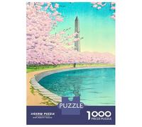 1000 Piece Puzzle For Teenagers The Washington Monument Puzzle for Adults Relaxing Games Pattern Assembly Birthday And Unique Gifts 70x50cm/1000pcs