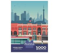 1000 Piece Puzzle For Teenagers Toronto Travel Print Puzzles for Adults Toy Wall Decor Staycation Kill Time for Is Ideal As A Gift 70x50cm/1000pcs