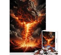 1000 Piece Puzzle For Teenagers Total Destruction Educational Toy Funny Gift Educational Games with Fully Interlocking Randomly Shaped Pieces Size 50x75cm