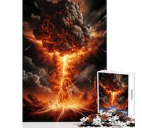 1000 Piece Puzzle For Teenagers Total Destruction Educational Toy Funny Gift Educational Games with Fully Interlocking Randomly Shaped Pieces Size 38x52cm