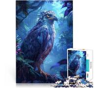 1000-piece puzzle for teenagers Tropical Majestic Eagle Made of cardboard，for ages 14 and over Each piece is unique - Fun and challenging game for the whole for friends and family。