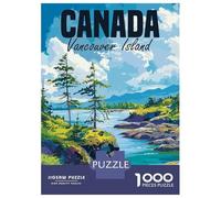 1000-piece Puzzle for Teenagers Vancouver Island Canada Jigsaw for Adults Relax Games But Fun And Humorous Gifts for Friends And Family 38x26cm/1000pcs