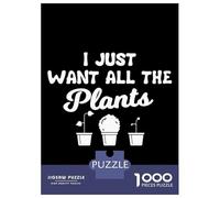 1000-piece Puzzle for Teenagers Want All Plants Puzzles for Adults Relax Games Staycation Kill Time Challenging To Complete 52x38cm/1000pcs