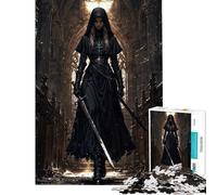 1000 Piece Puzzle For Teenagers Warrior Nun Fun Activities at Home Stress Reliever Practical Game Suitable for Ages 14 And Up (38x52cm)