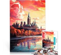 1000 Piece Puzzle For teenagers Welcome to Ottawa Anspruchsvolles Spiel und Familienspaß Wanddekoration75x50cm