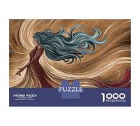 1000 Piece Puzzle For Teenagers Whispering Winds A Woman's Journey Through Time Teenager Puzzles Hands-on Game A Work of Art Unique Gifts for Birthday And Christmas 38x26cm/1000pcs