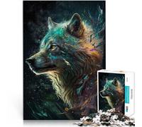 1000 Piece Puzzle For teenagers Wolf Sweet Spielzeug-Intellektuelles Spiel eignet sich ideal als Geschenk für die ganze Familie38x26cm