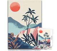 1000 Piece Puzzle For Teenagers Zen Forest Minimalist Art Educational Family Game Analysis And Logic Great Gift Size 50x75cm