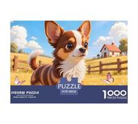 1000-Piece Puzzle Fun Chihuahua - Educational Jigsaw Kits: Adult Jigsaw Puzzles & Focus-Boosting Jigsaws