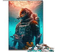 1000 Piece Puzzle Galaxians Marine Sunrise cardboard Jigsaw Puzzles size 26x38cm Challenging Brain Teaser for Teenagers, Family Game Night Fun