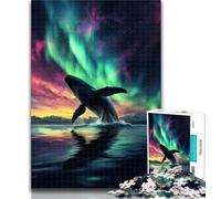 1000 Piece Puzzle Galaxy Whale Jigsaw Puzzles 1000 Pieces for Adults Teens,Train Your Brain And Hands Gifts for Friends And Family 50x75cm