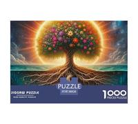 1000 Piece Puzzle Game Tree of Lifesuitable for Children over 8 Years Old And Adults, Developing Thinking Skills38x26cm/1000pcs