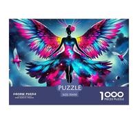 1000 Piece Puzzle GameAngel Wings Suitable for Children over 8 Years Old And Adults, Challenging The Impossible, Parent-child70x50cm/1000pcs