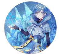 1000 Piece Puzzle Genshin Impact Chongyun 1000 Pieces Round Puzzles for Adults Perfect for Christmas, Halloween, Easter, New Year 67.5x67.5cm