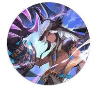 1000 Piece Puzzle Genshin Impact Cyno 1000 Pieces Round Puzzles for Adults Perfect for Christmas, Halloween, Easter, New Year 67.5x67.5cm