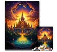 1000 Piece Puzzle Grand Palace of Thailand Impossible Jigsaw Puzzles for Adults for Family And Friends Suitable for Ages + 1000 PCS(75x50cm)