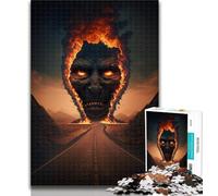 1000 Piece Puzzle Hell Demons Jigsaw Puzzles 1000 Pieces for Adults Teens,Train Your Brain And Hands Gifts for Friends And Family 26x38cm