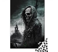 1000 Piece Puzzle Horror Art (13) Jigsaw Puzzles for Adults Woodenboard Puzzles Best Gift for Adults And 1000pcs (75x50cm)