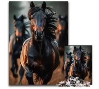 1000 Piece Puzzle HorsePuzzles for Adults Ideal for Lover Perfect Christmas New Year Valentines Gift 1000 PCS(75x50cm)