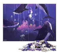 1000 Piece Puzzle I Am Not Alone Rectangular Jigsaw Puzzles Paperboard Puzzles Difficult And Challenge 38x26cm/1000pcs