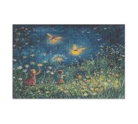 1000 Piece Puzzle - Jigsaw for Adults Firefly Lighting Up The Summer Night