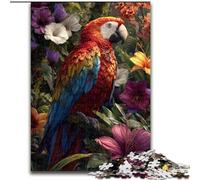 1000 Piece Puzzle Jungle Parrot JigsawPuzzle 1000 Pieces for Adults Challenging Brain Teaser for Teenagers & Families 26X38CM