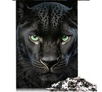 1000 Piece Puzzle Leopard Puzzles for Wooden Jigsaw Puzzles Educational Game Challenge Toy （Size 50x75cm）