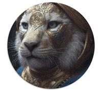 1000 Piece Puzzle Lion Impossible Jigsaw Puzzles for Adults Educational Activity for Cognitive Skills Cognitive Skill Improvement (67.5x67.5cm)