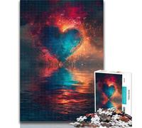 1000 Piece Puzzle Love at Sea Jigsaw Puzzles for Teenagers 1000 Piece,Educational Toys Is Ideal As A Gift for The Whole Family 50x75cm