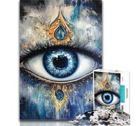 1000 Piece Puzzle Magic Eye 1000 Piece Jigsaw Puzzles for Teenagers Gifts,Artists Collection, Fine Art for Age 14+ 26x38cm