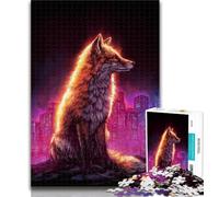 1000 Piece Puzzle Magic Fox 1000 Pieces Jigsaw Puzzles for Adults And Teens,Artists Collection, Fine Art for Age 14+ 50x75cm