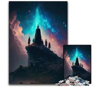 1000 Piece Puzzle Magic Ritual on MountainPuzzles for Adults Ideal for Lover Perfect Christmas New Year Valentines Gift 1000 PCS(75x50cm)